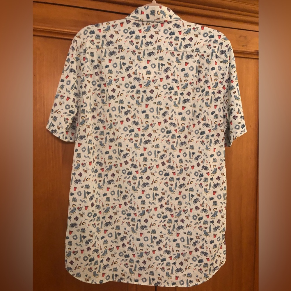New Mens Southern Tide Go With The Float SS Sport Shirt Stretch Beach Fishing - Picture 5 of 12